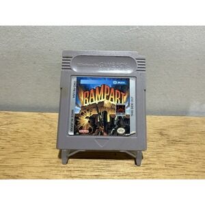Rampart (Original Nintendo Game Boy) Authentic Tested Game Cartridge Free Ship